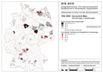Genehmigte Freisetzungen von Gentechnik-Mais von 1994-2008