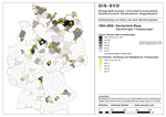 Genehmigte Freisetzungen von Gentechnik-Raps von 1994-2008