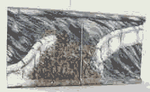 Bastelbogen, Paper Model, Berliner Mauer, Berlin Wall, Mur de Berlin, East Side Gallery | Kani Alavi: Es geschah im November