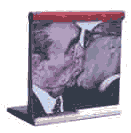 Bastelbogen, Paper Model, Berliner Mauer, Berlin Wall, Mur de Berlin, East Side Gallery | Dimitrij Vrubel: Mein Gott, hilf mir, diese tdliche Liebe zu berleben